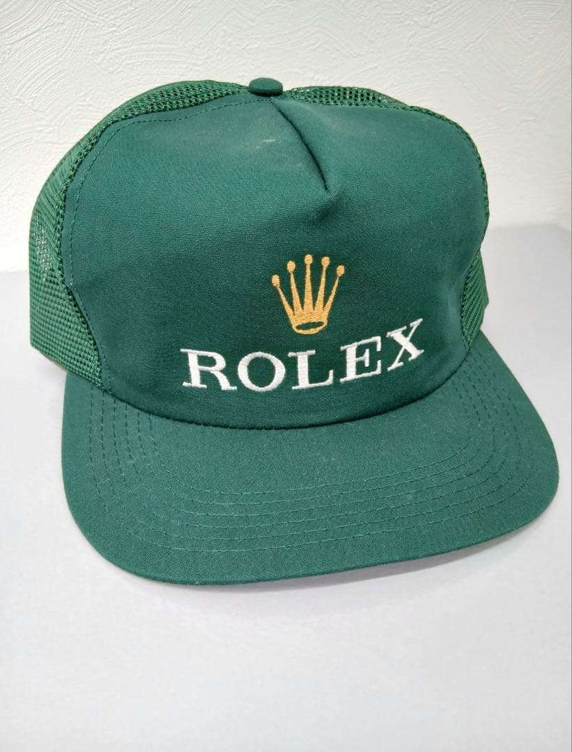 ⭐️本日限定値下げ　90’S ROLEX ロレックス メッシュキャップ USA製