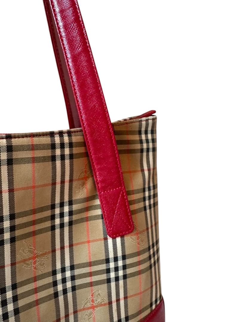 『美品』Burberry チェック柄 ショルダーバッグ，最終値下げ