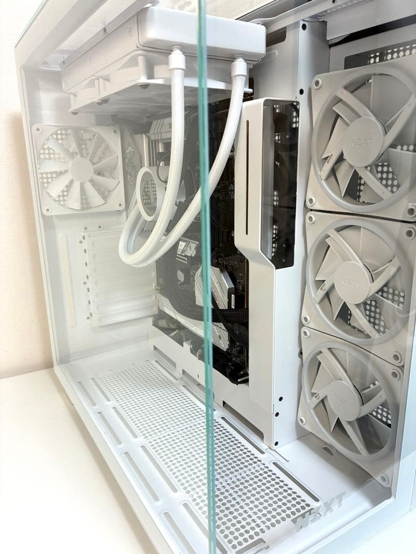 NZXT H9 elite 白＋マザボ＋簡易水冷cpuクーラー+電源