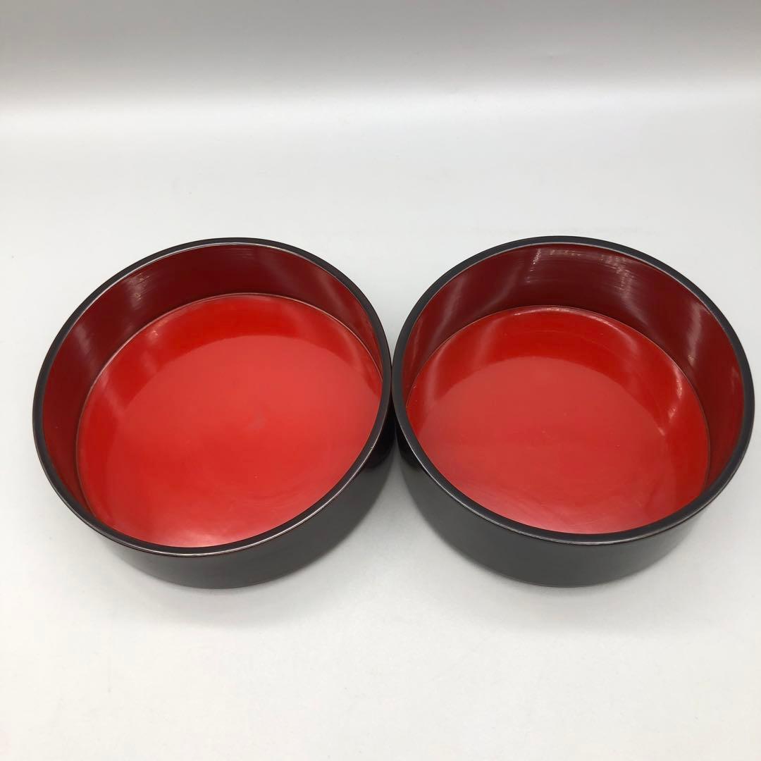 新品未使用木箱入り宮内庁御用達山田平安堂高級漆塗り鶯宿梅菓子器伝統工芸品