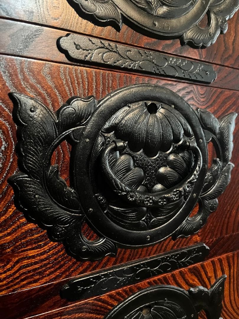 岩谷堂 箪笥 七段 チェスト 七ツ袖 欅材 民芸品 家具 和 家具 インテリア