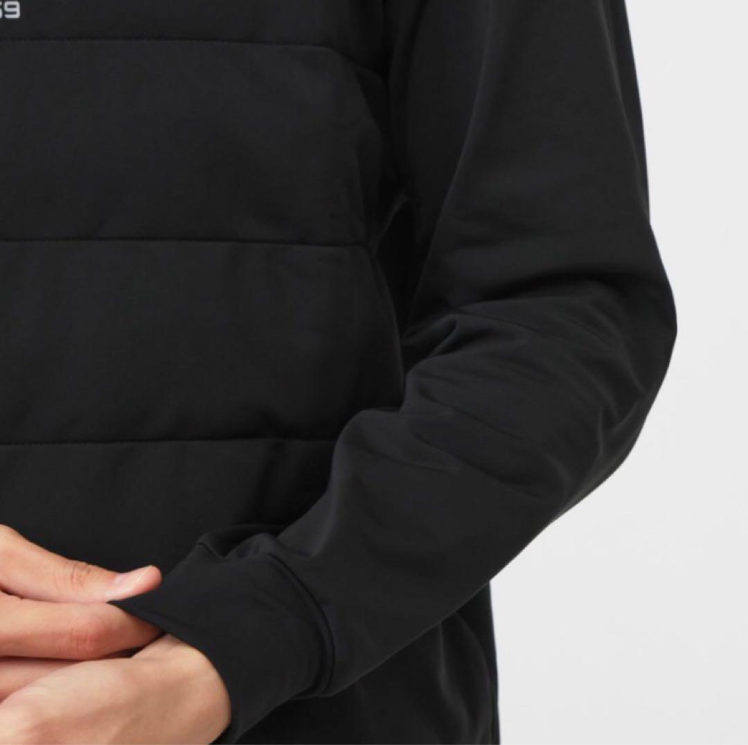 【新品】PING ハーフジップシャツ　ゴルフウェア　ブラック　LLサイズ