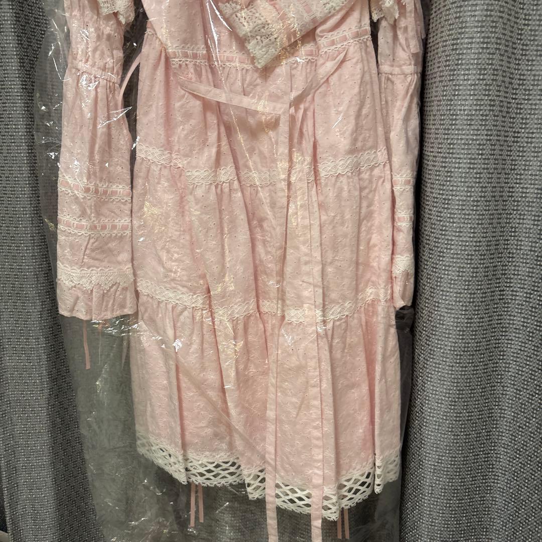 BABY はわせドールワンピース＆ヘッドドレスセット ピンク