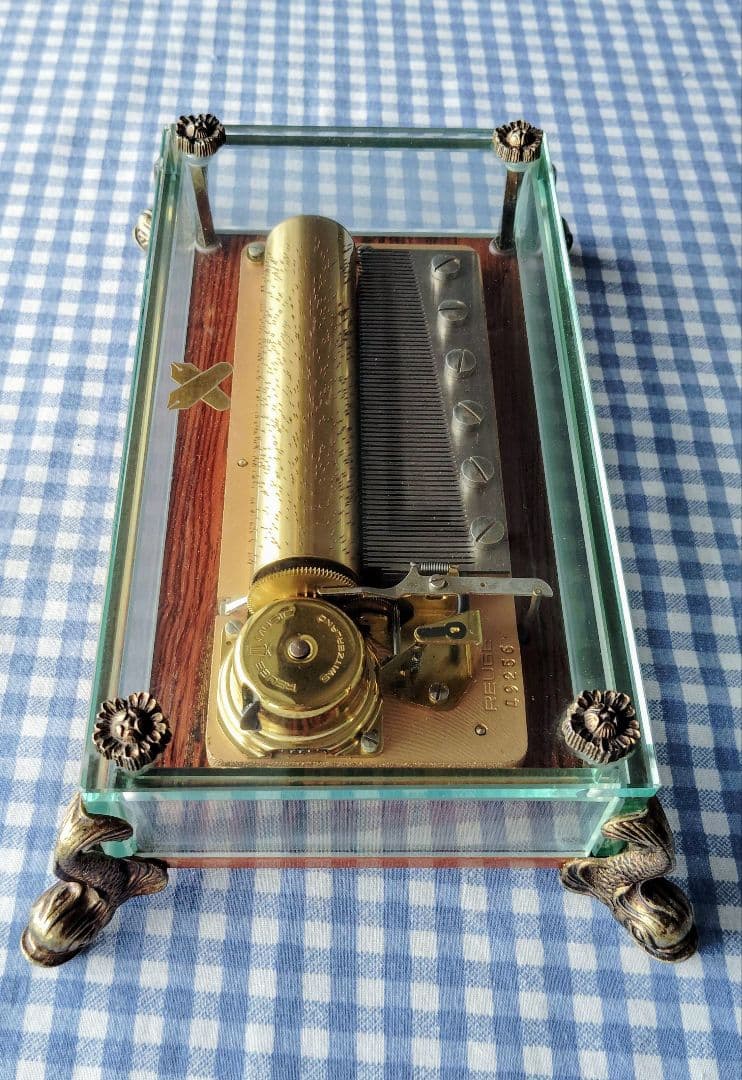 慶應義塾大学【リュージュ社72弁オルゴール】■塾歌、若き血■定価522,500円