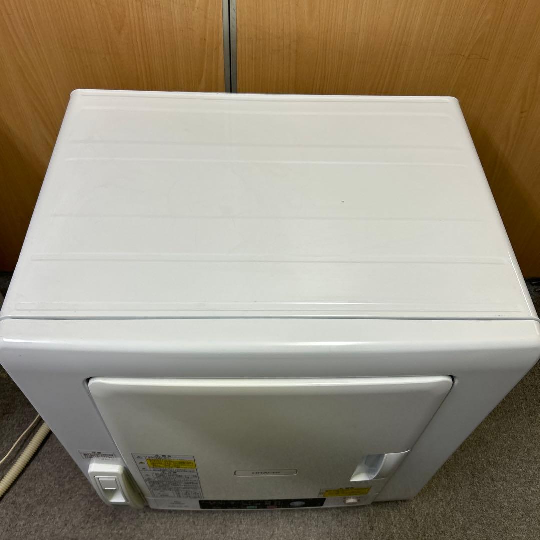 衣類乾燥機 6kg 日立 2019年ピュアホワイト DE-N60WV