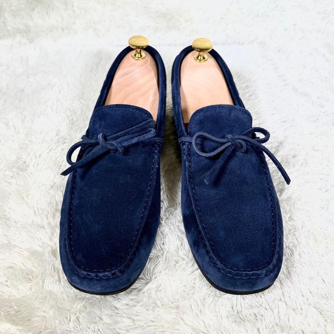 【Tod's】トッズ 8 ゴンミーニ ドライビングシューズ ブルー