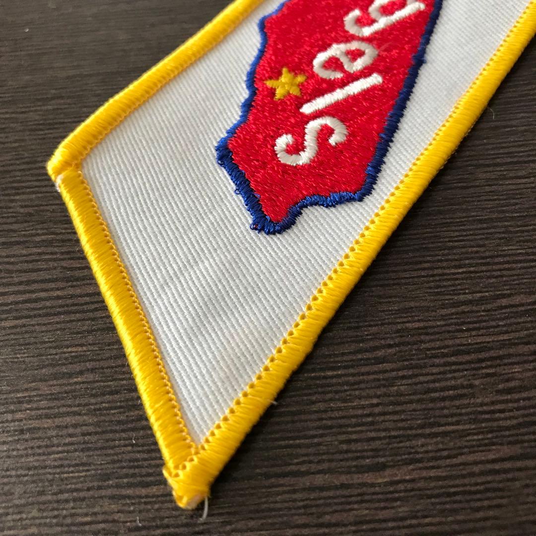 ヴィンテージ 刺繍 ワッペン 1970 1980 アメリカ ロサンゼルス T