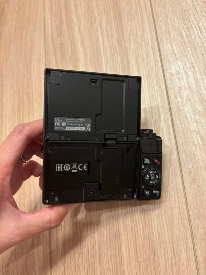 【ジャンク】Canon PowerShot G7X Mark II