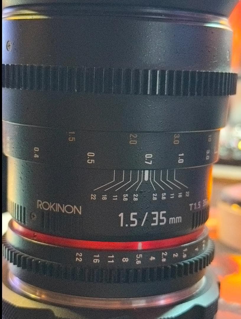 Rokinon 35mm T1.5 Cine DSレンズ Sony E用