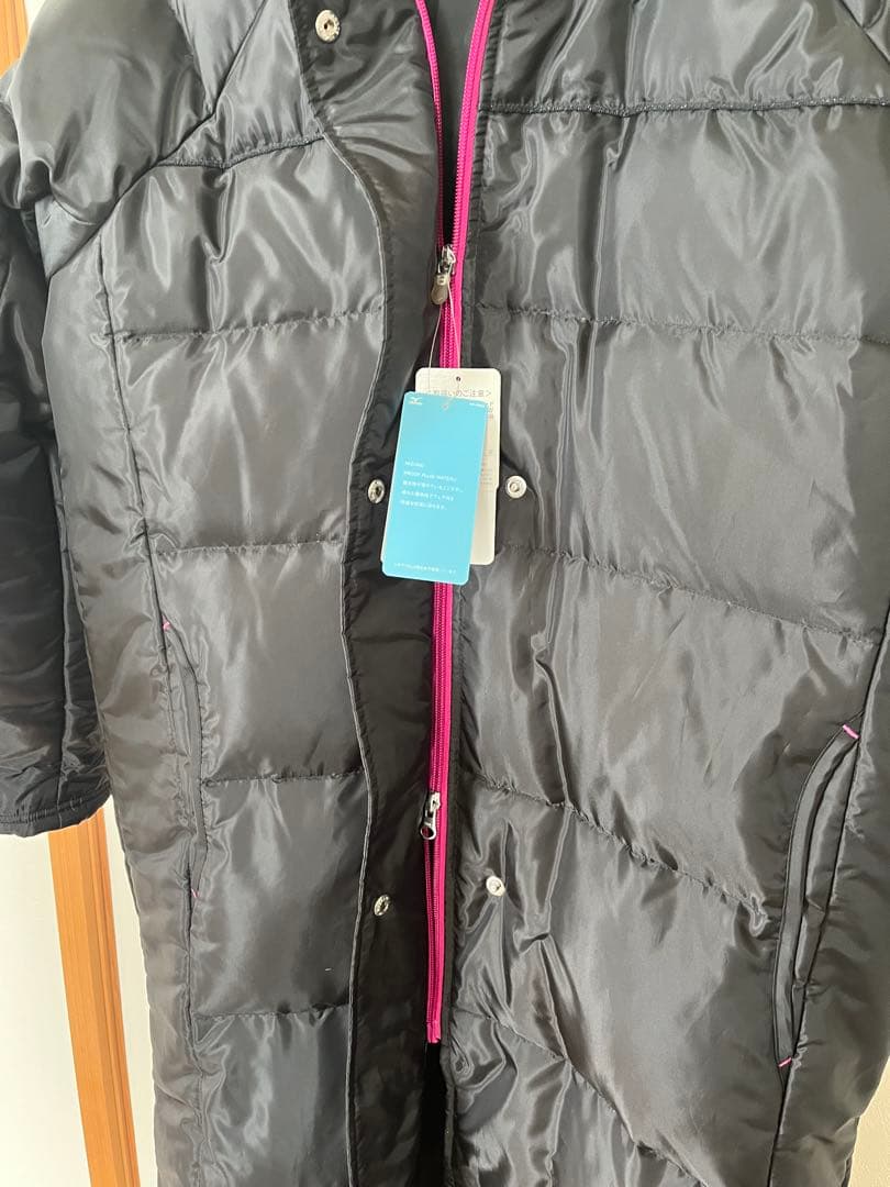 新品/ミズノダウンベンチコート(レディース) 黒