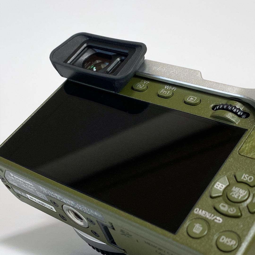 【美品】Lumix GM5 緑 Body / COTTA製サムレスト等 他付属