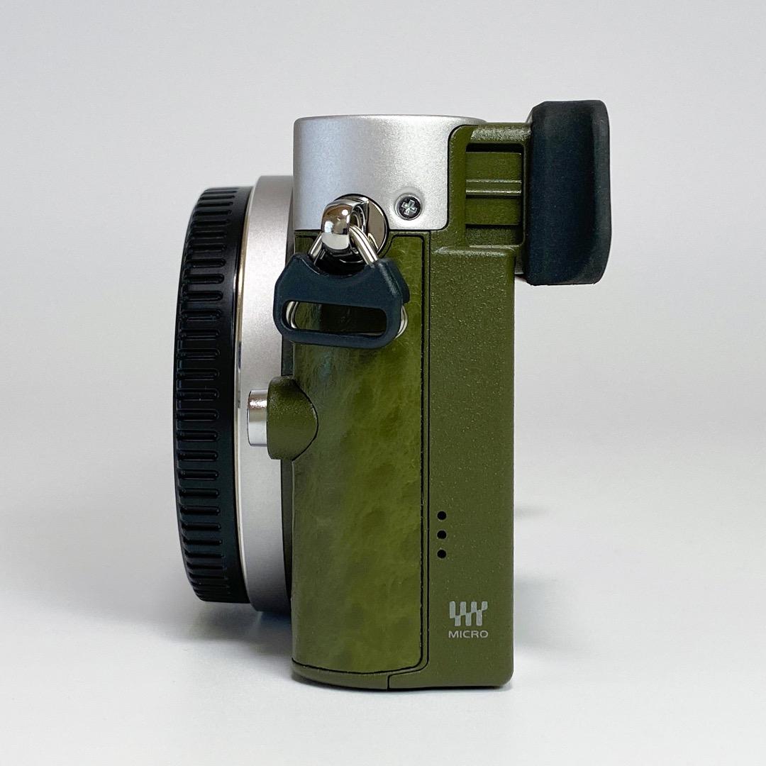 【美品】Lumix GM5 緑 Body / COTTA製サムレスト等 他付属