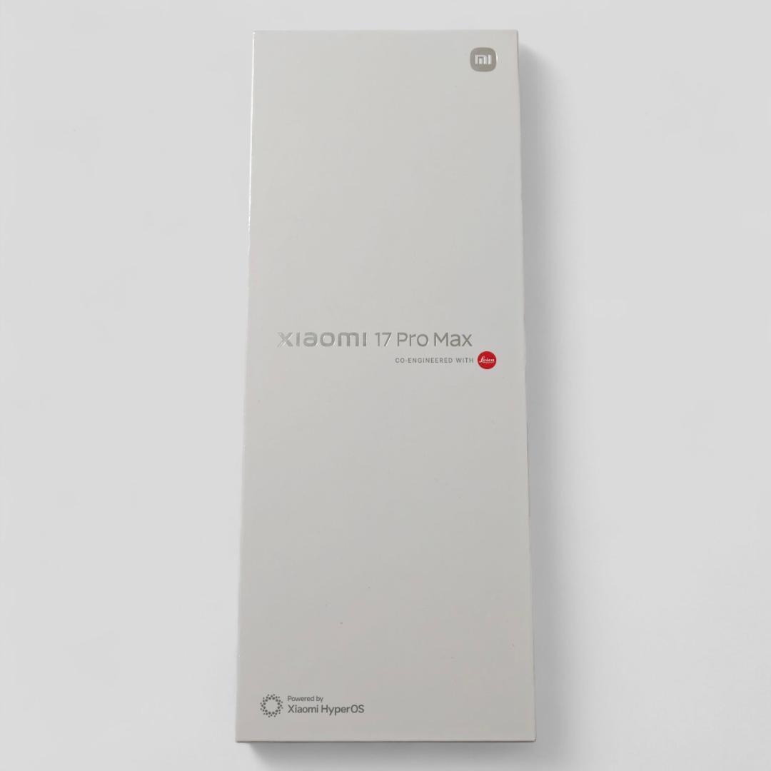 【yoshi】XIAOMI 17 Pro Max 16GB/512GB