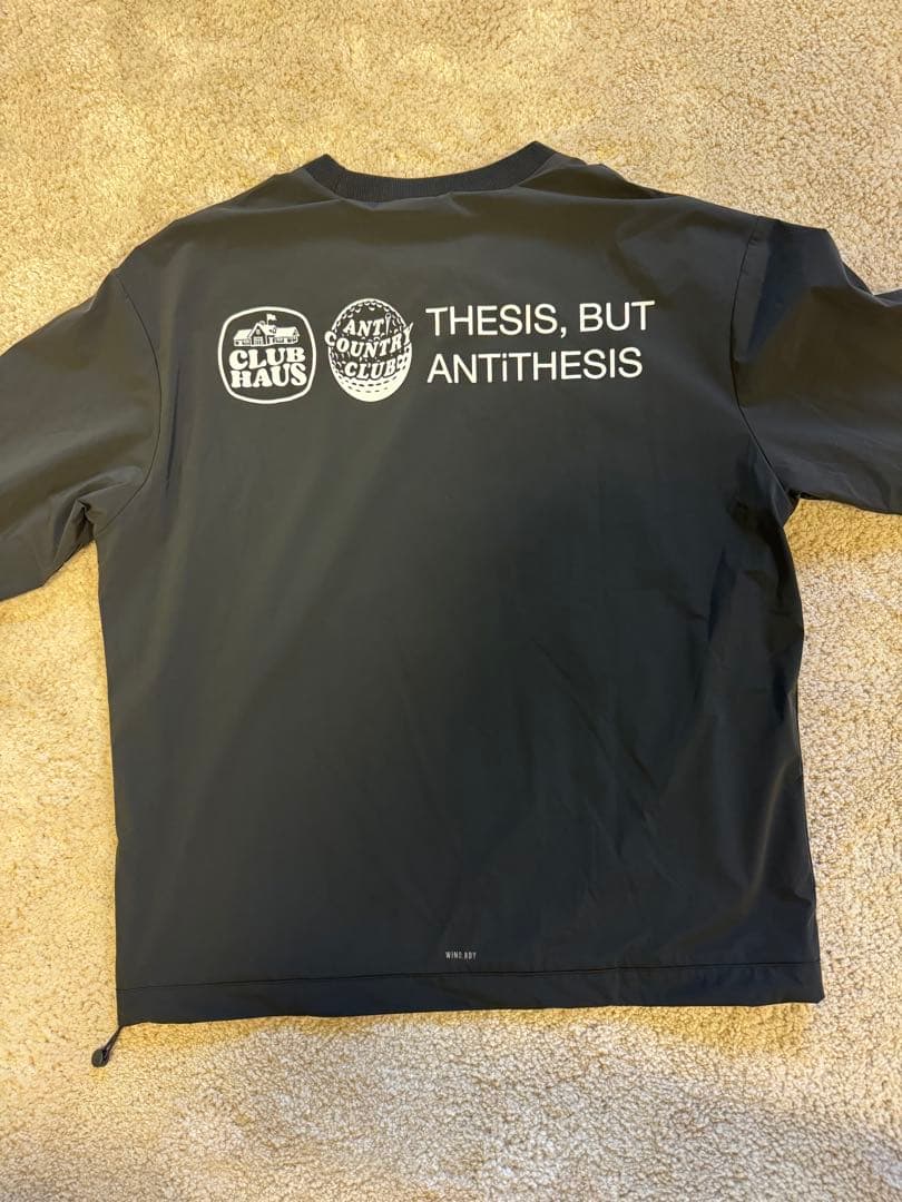 clubhaus-anti country club-adidas 長袖ピステ