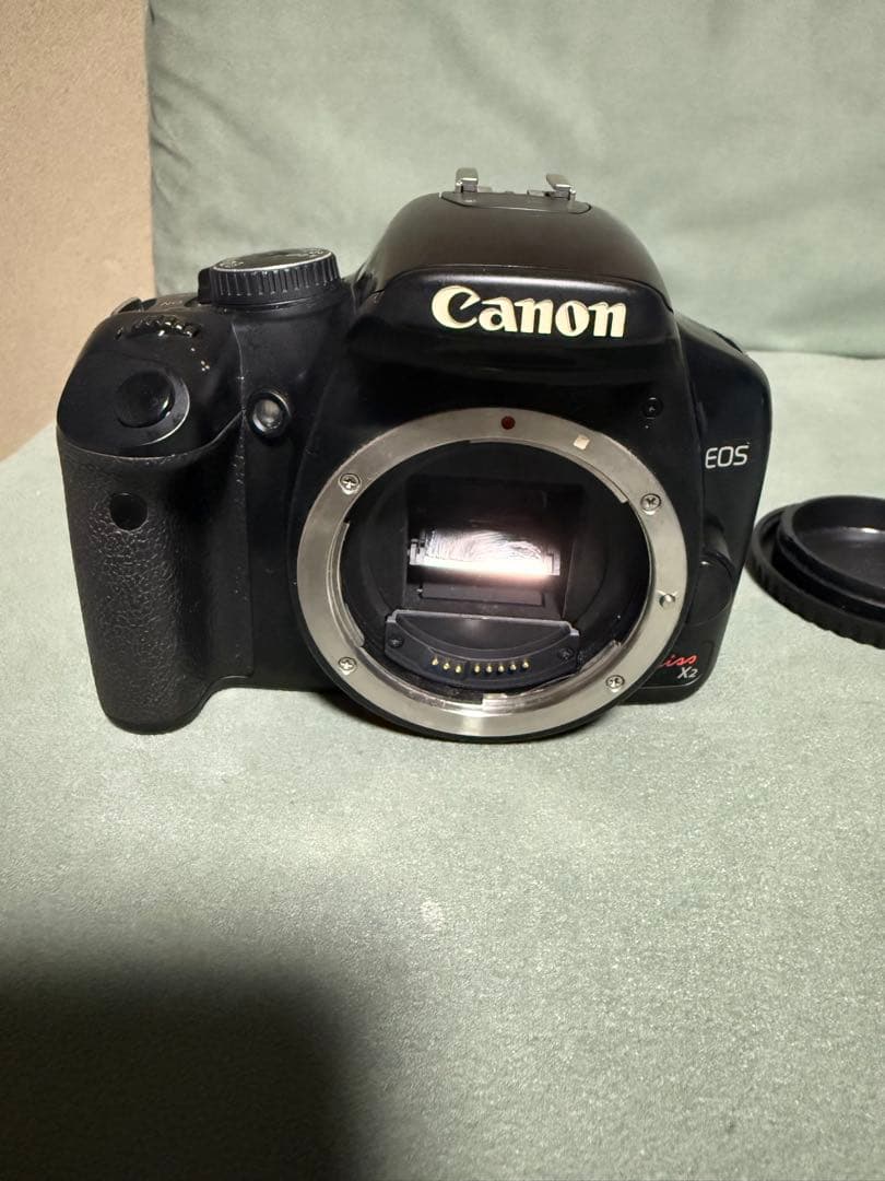 Canon EOS デジタル一眼レフカメラ　LUMIXレンズセット　動作未確認