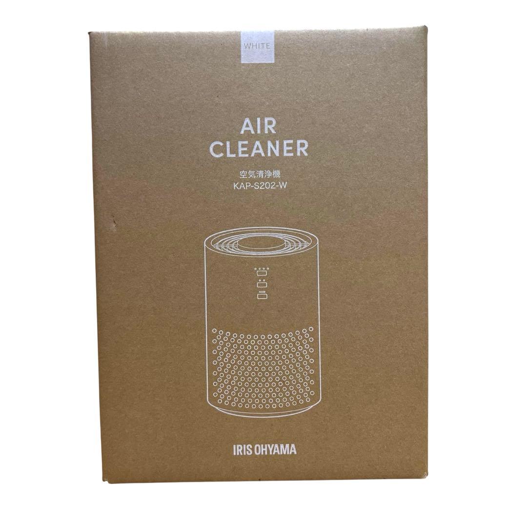 【新品未使用】アイリスオーヤマ 空気清浄機 KAP-S202-W ホワイト