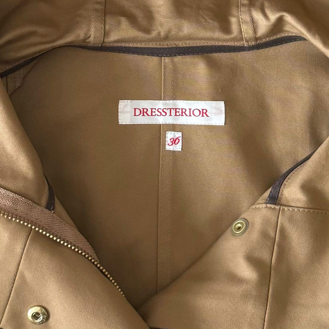 ドレステリア　DRESSTERIOR ショートモッズ コート size36