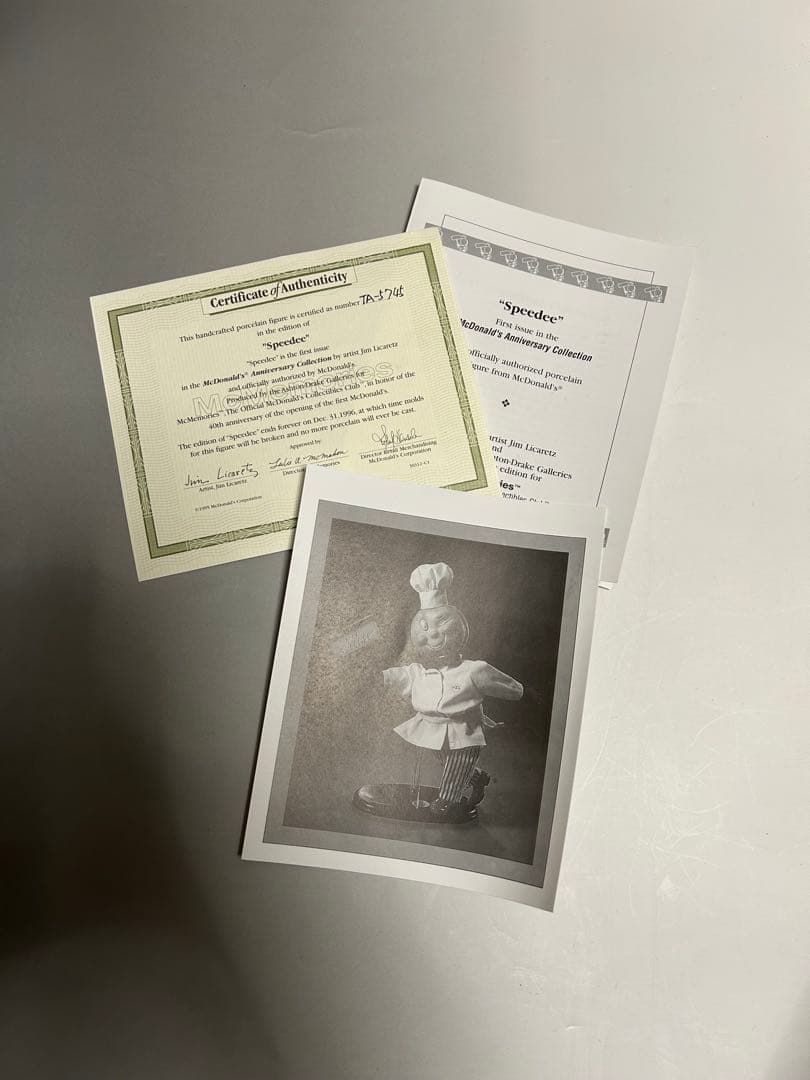 #155 マックメモリーズ / マクドナルド40周年記念 スピーディーフィギュア