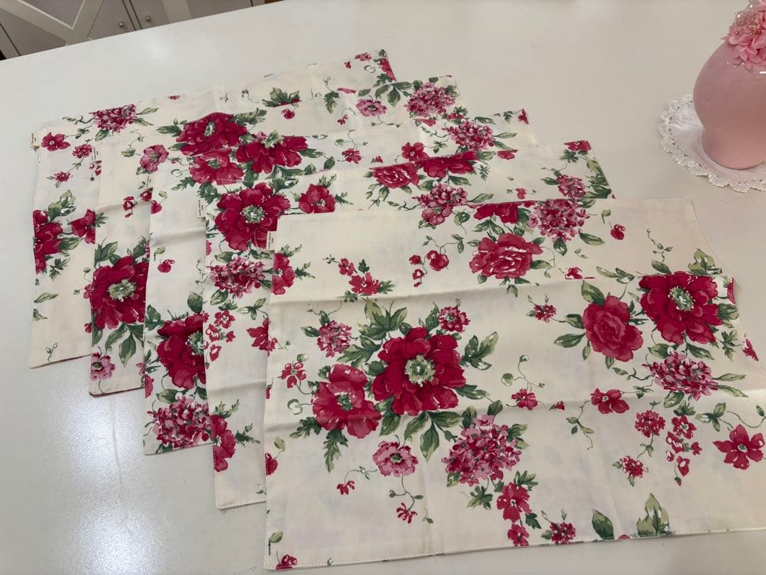 ローラアシュレイ ミルナー　プレースマット　5枚