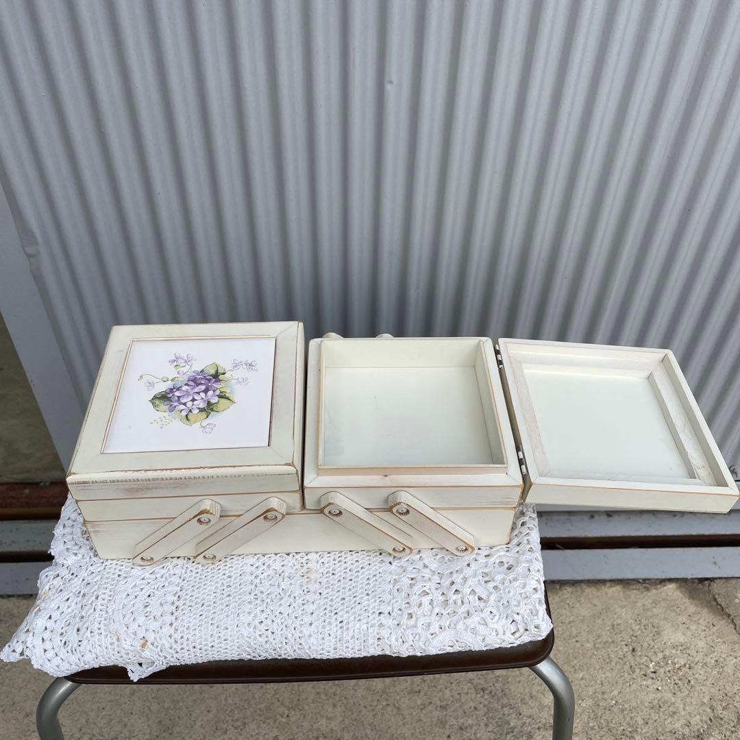 imaneイマン　スミレ　ソーイングボックス