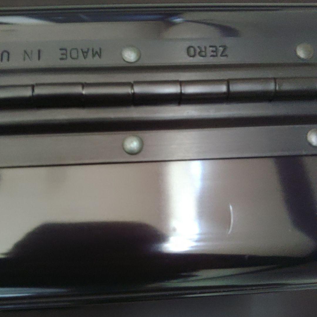 ZERO HALLIBURTON ブラックアメリカ製アルミ アタッシュケース