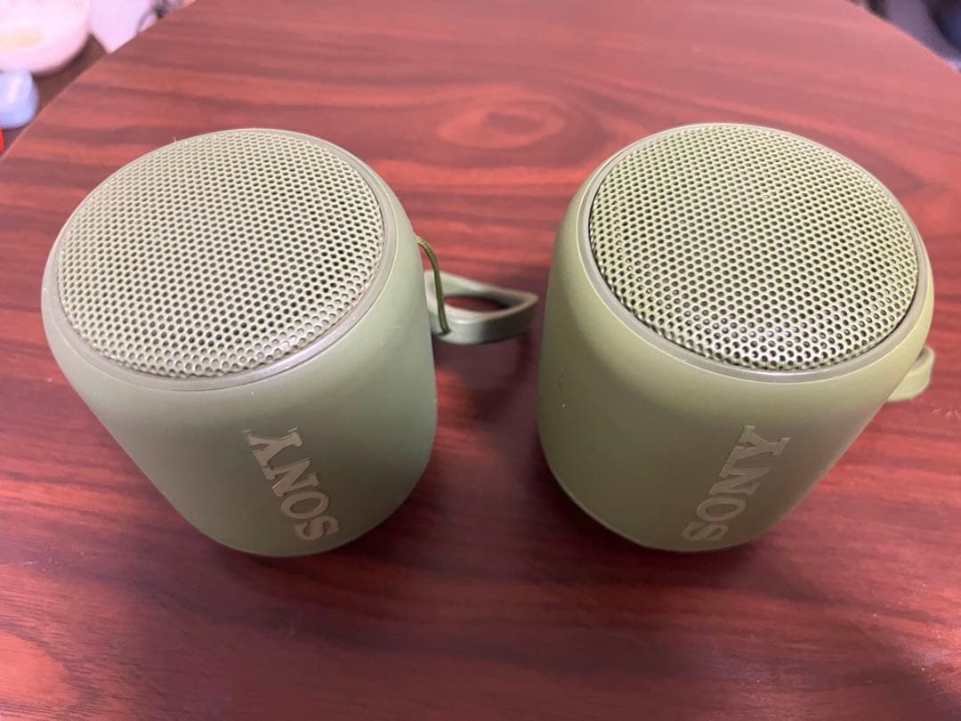 SONY SRS-XB10 ワイヤレススピーカー オリーブグリーン　2台セット