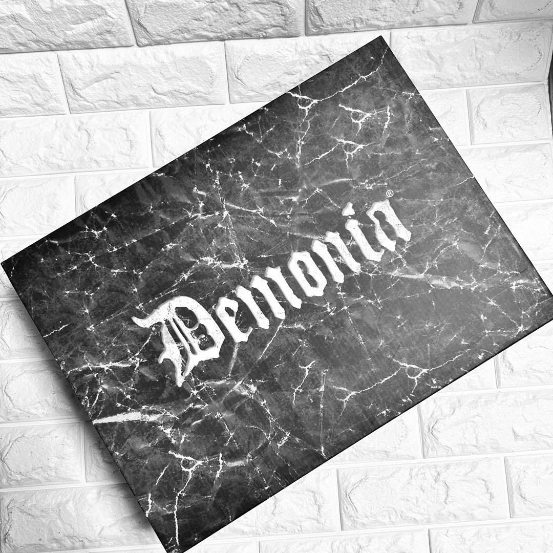【一回使用】Demonia デモニア 厚底ブーツ 黒25cm M7