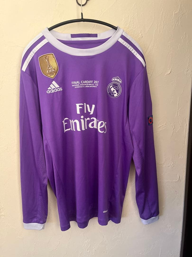 レアルマドリード　16-17 ロナウド　ユニフォーム　決勝　正規品