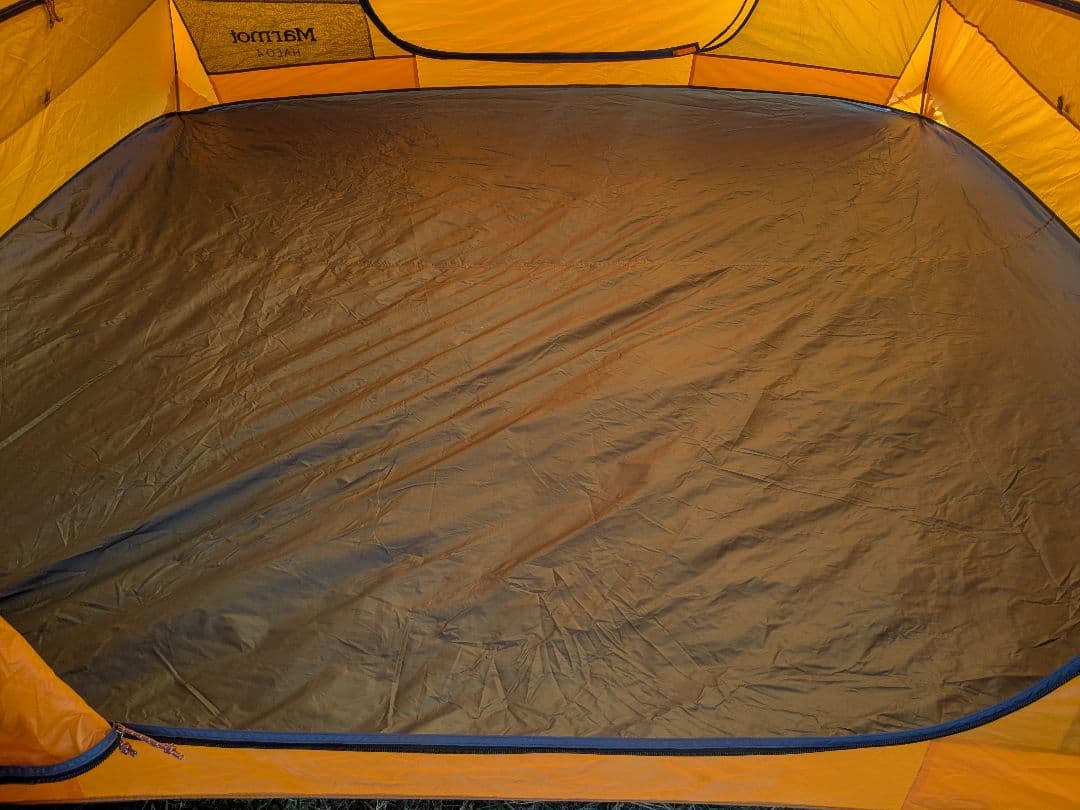 【希少テント】Marmot（マーモット）　HALO4　キャンプ