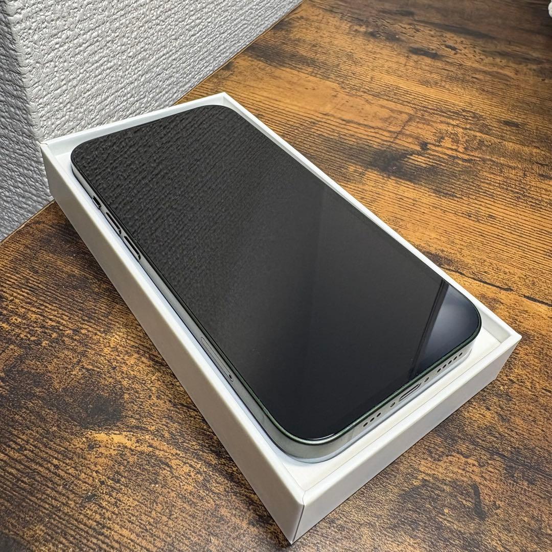 値下げ iPhone13 256GB グリーン Green SIMフリー 本体