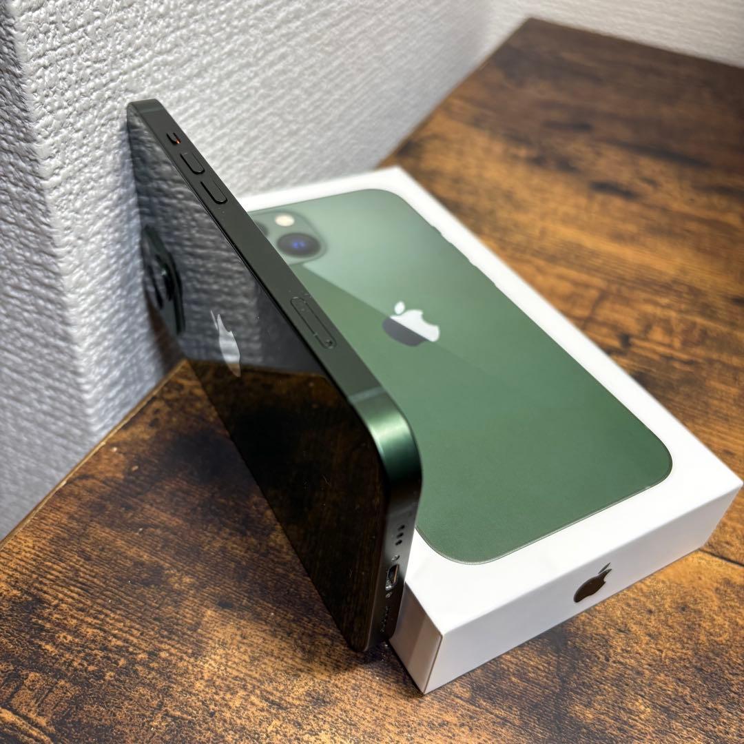 値下げ iPhone13 256GB グリーン Green SIMフリー 本体
