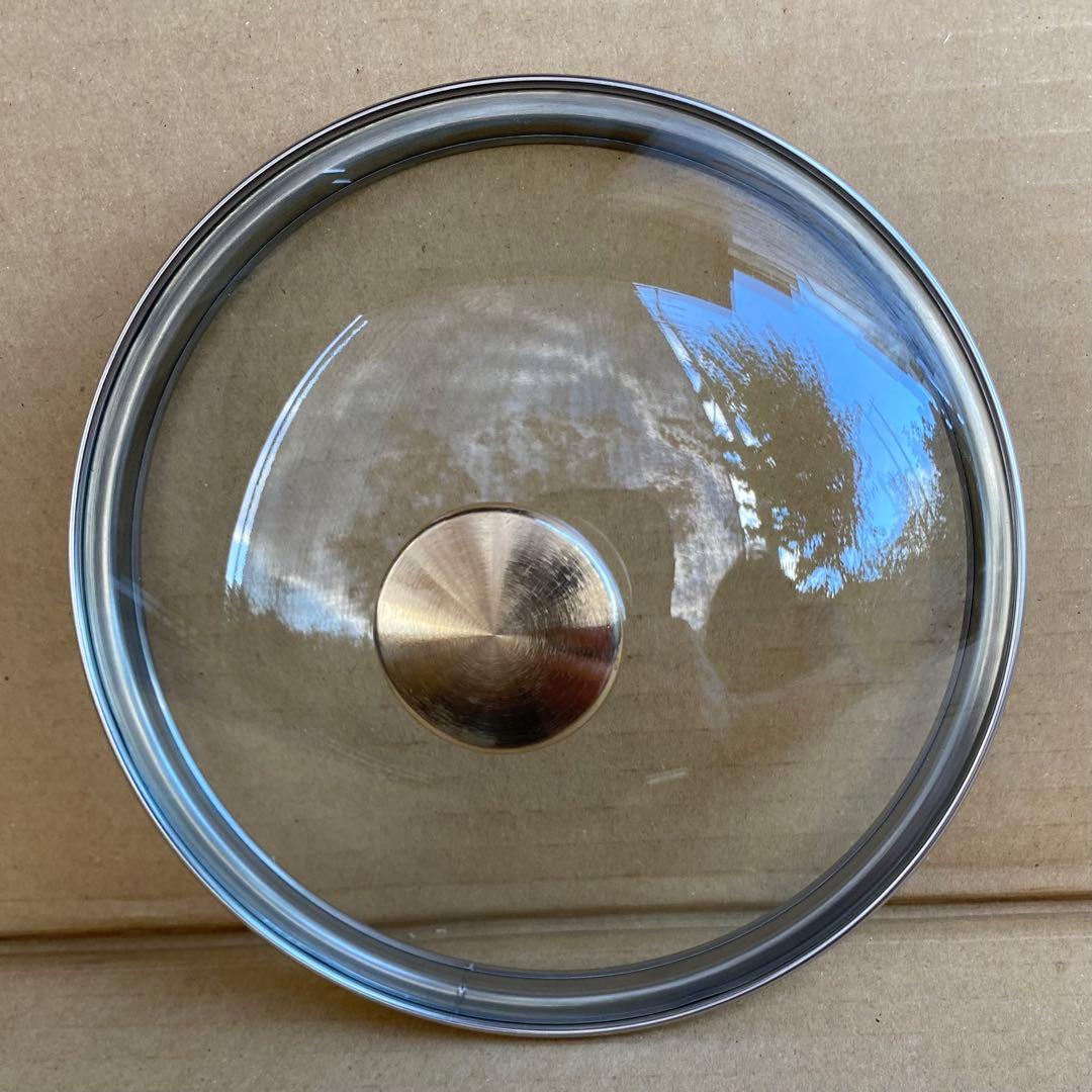 ストウブ　ベビーウォック 16cm ガラス蓋付 ユーカリ【 未使用 】