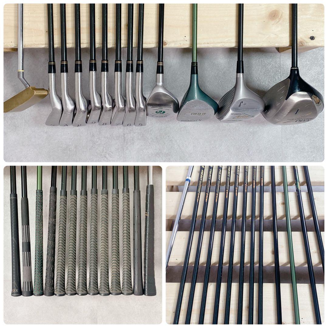 T125 XXIO 他 ゴルフクラブ メンズ フルセット 黒 初心者 ビギナー