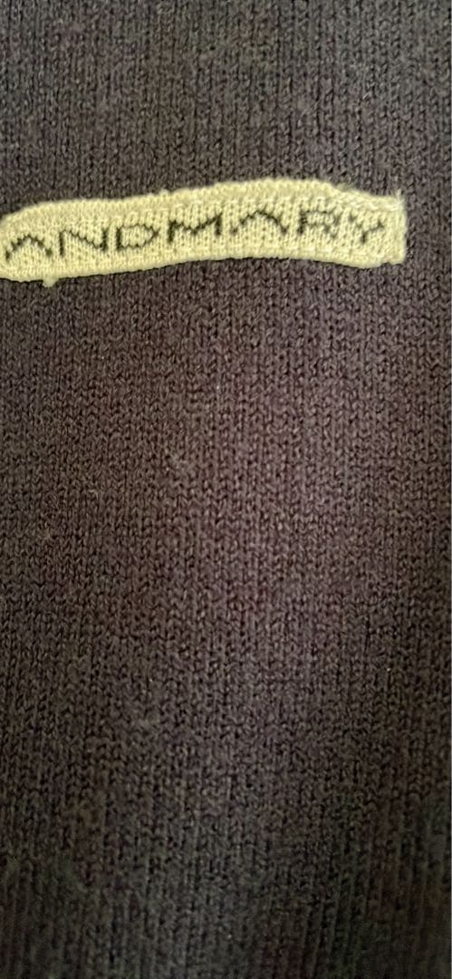 あアンドマリーCandiespants set紺カーディガンのみ新品