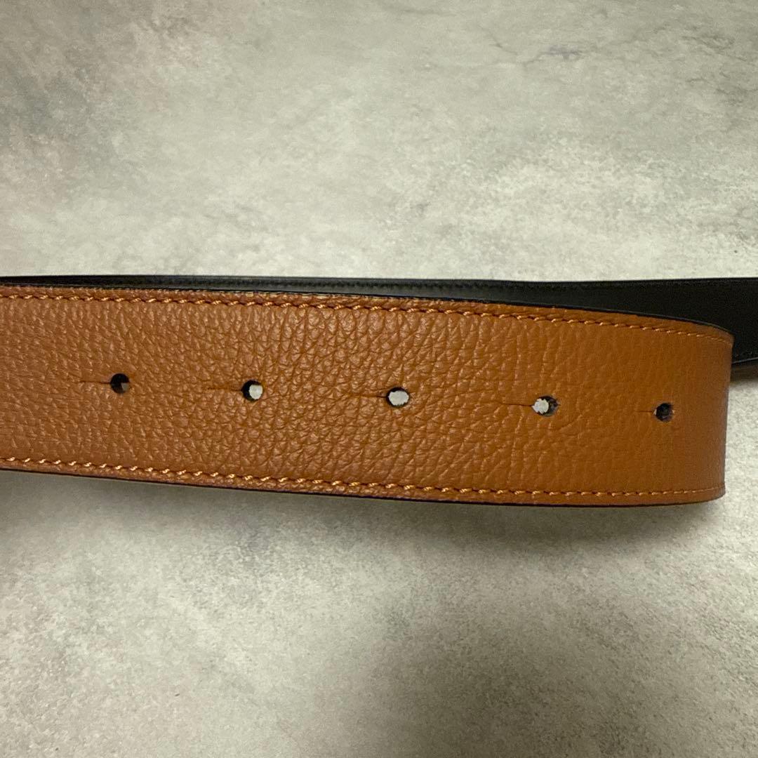 【ほぼ未使用】ロエベ　リバーシブル　レザーベルト 2025年新作