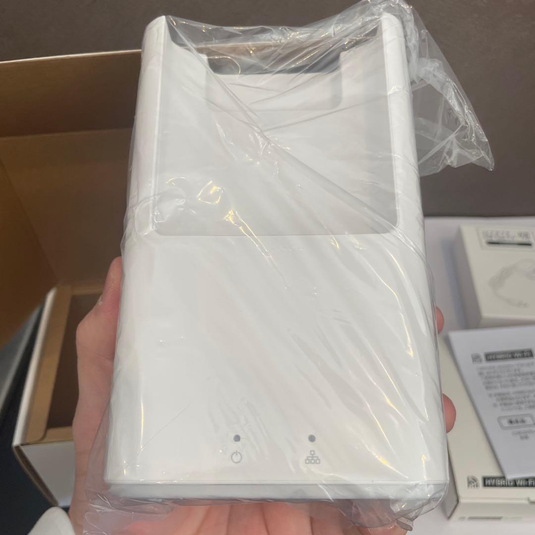 新品未使用HYBRID Wi-Fi NC03 モバイルルーター　クレードル付き