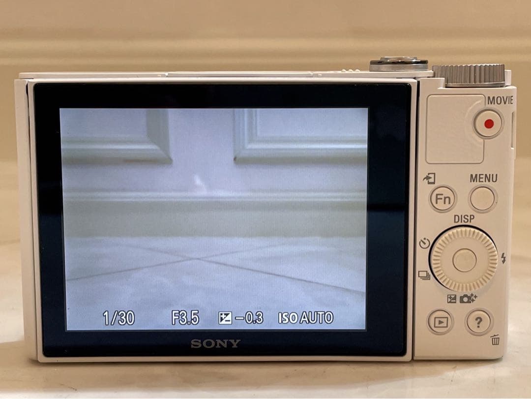 美品 SONY Cyber-shot DSC-WX500 デジタルカメラ 白色