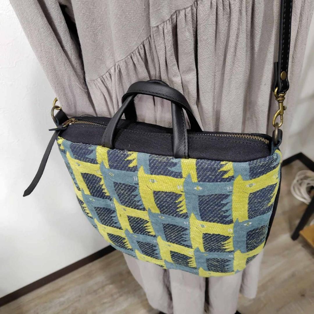 【専用】ミナペルホネン/thoroughbredサラブレットネイビー/ロングミニ