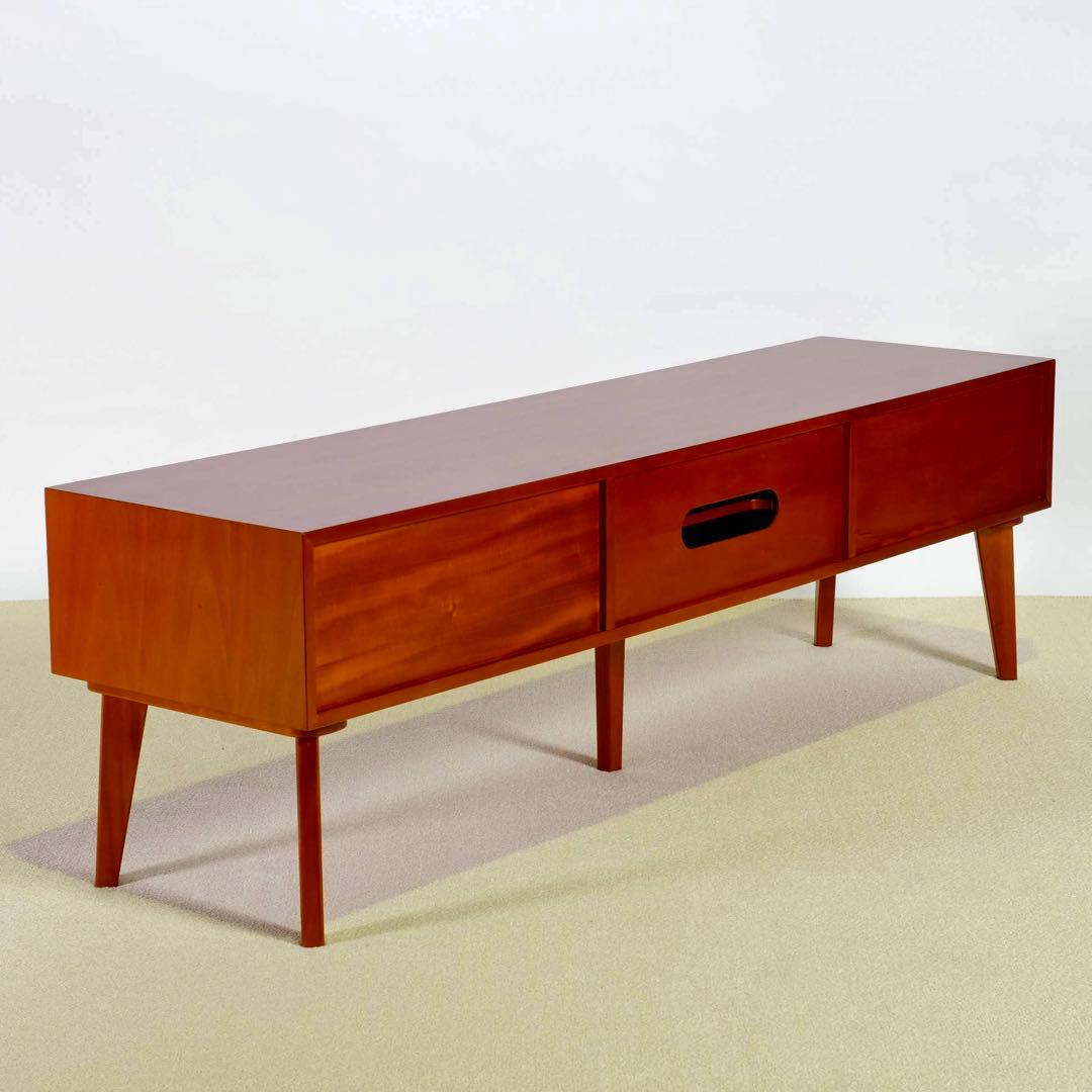 O 新品 北欧 テレビボード AVボード L テレビ台 TV AVラック