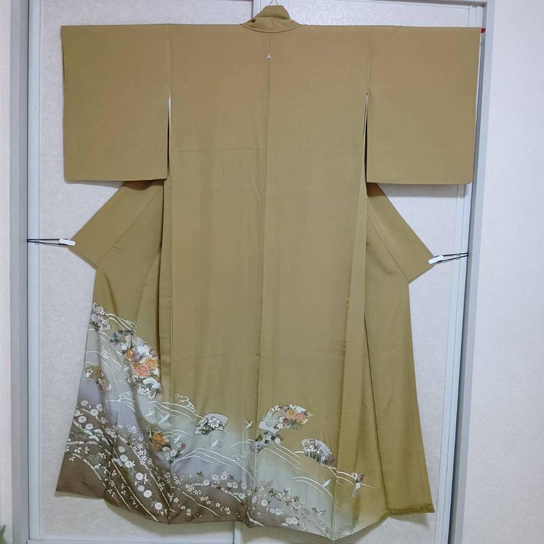 正絹　友禅　訪問着　フルセット　卒業式　入学式　七五三 タ6