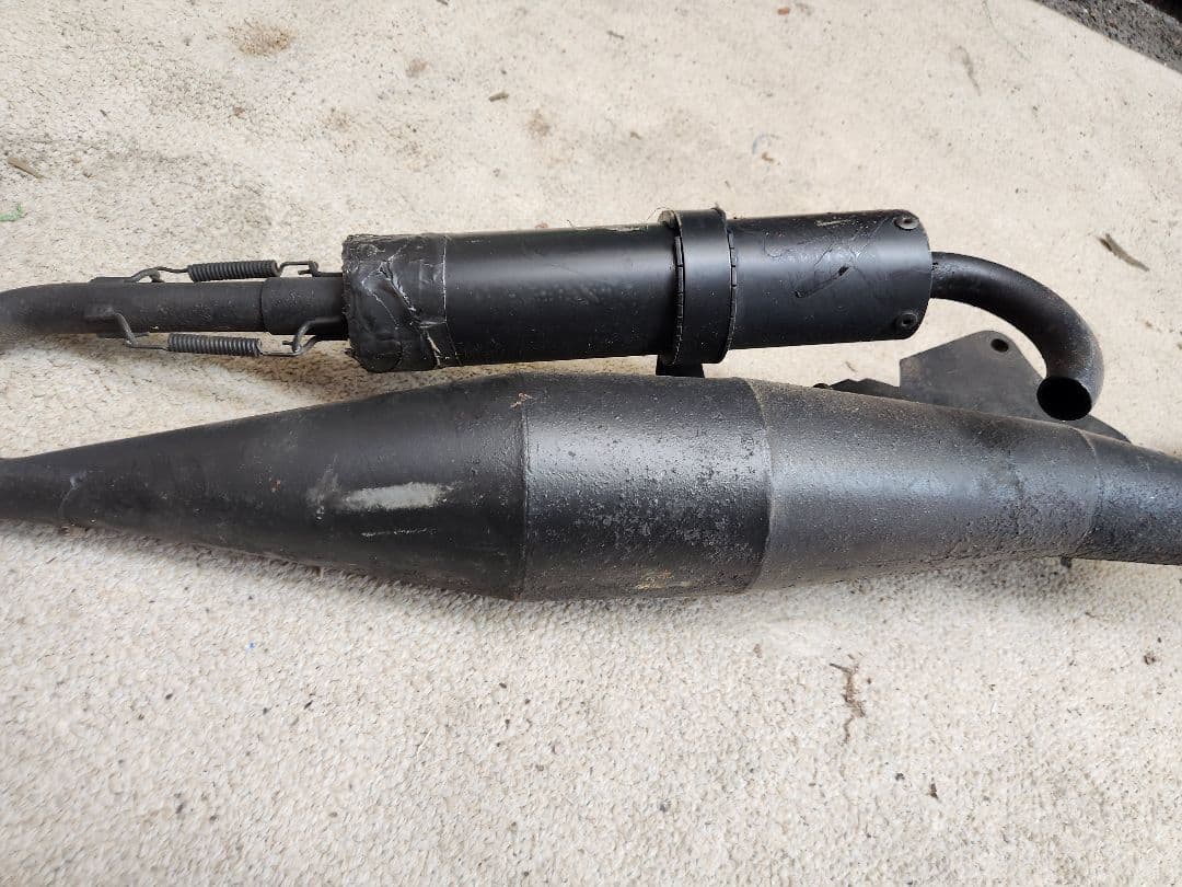 アドレスV100 リアライズユーロチャンバー 社外マフラー