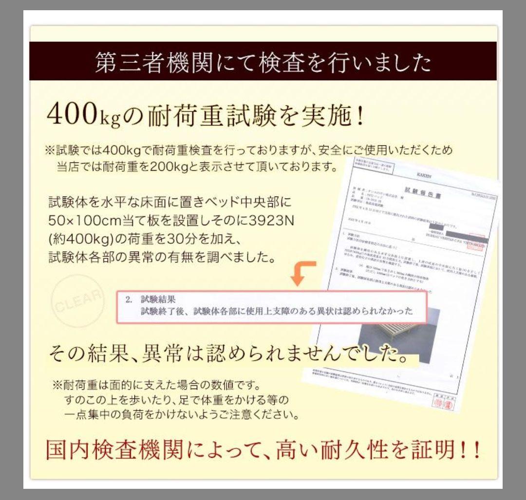 タンスのげん　セミダブルベッド　ニトリ　コイルマットレス　2点セット