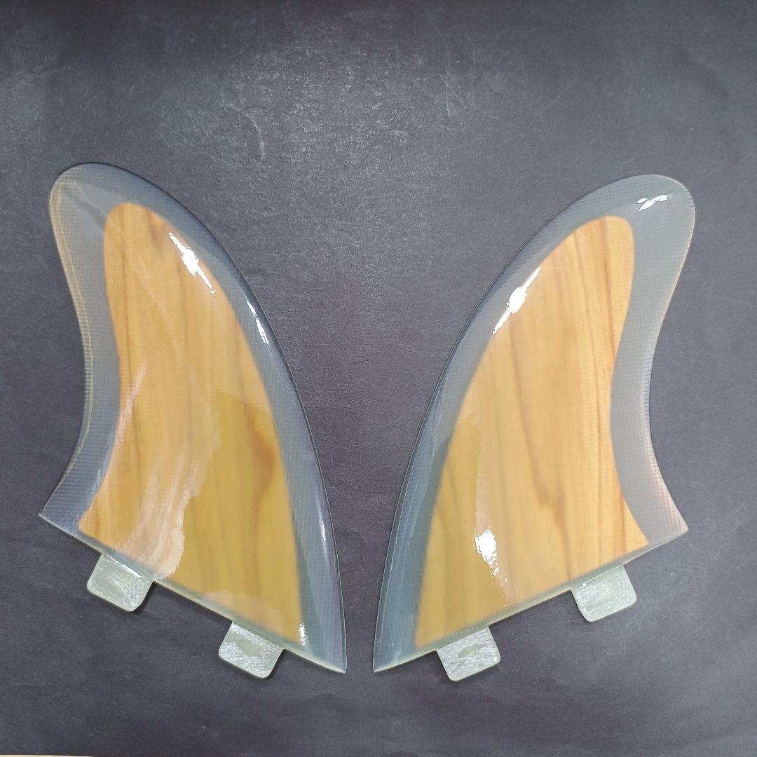 ウッドコア　クワッドフィン　FCS対応　ショートボード　ミッドレングス