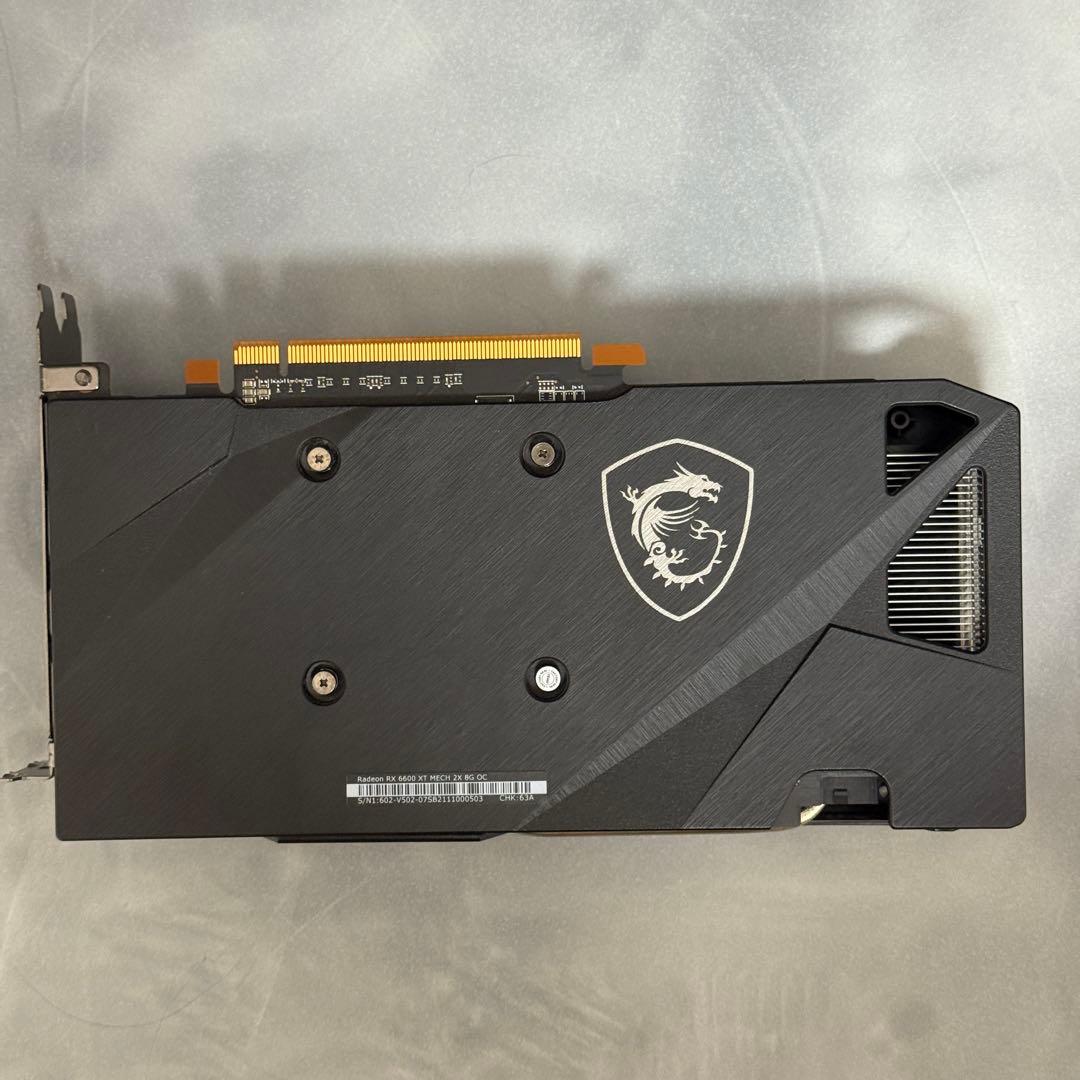 グラフィックボード・グラボ・ビデオカード Radeon RX 6600 XT MECH 2X 8G OC