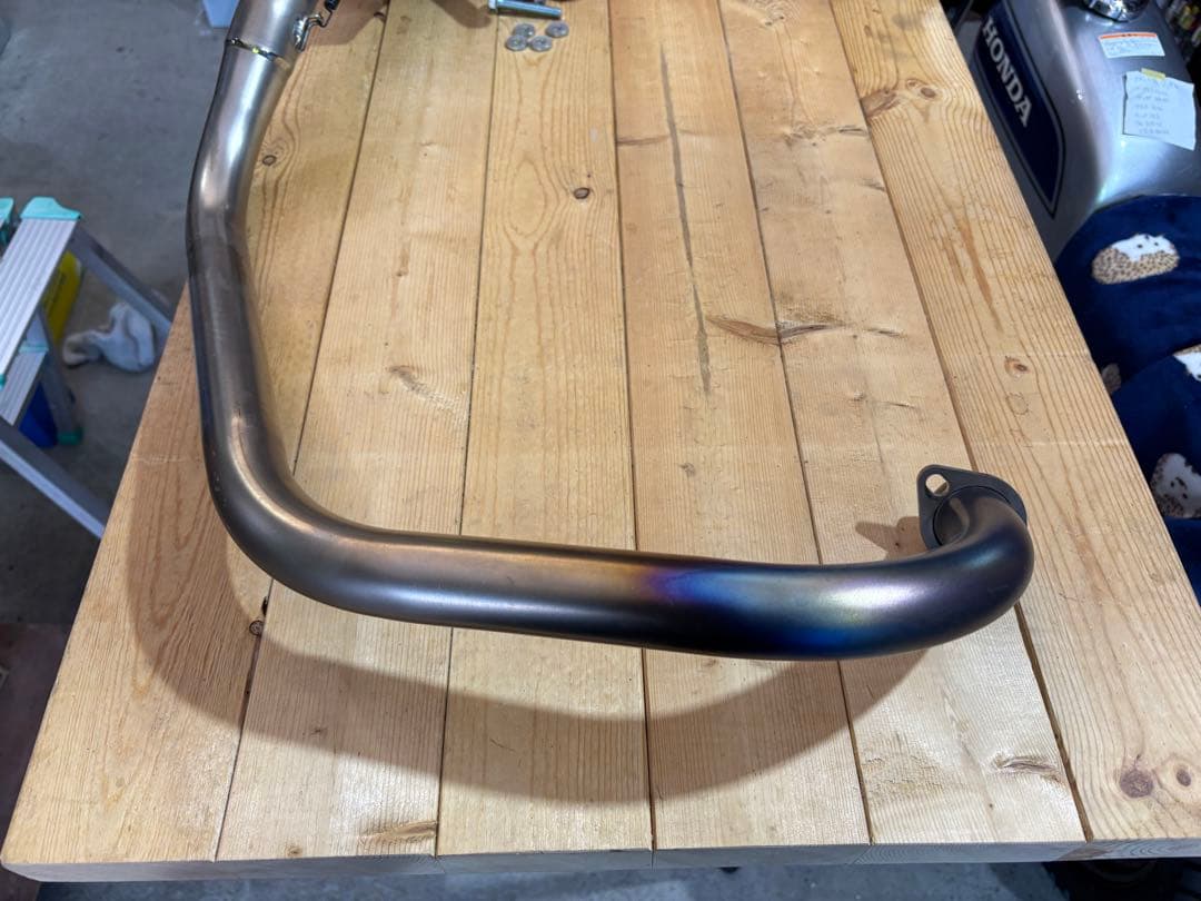 送料込！エイプ100 ヨシムラ サイクロンマフラー