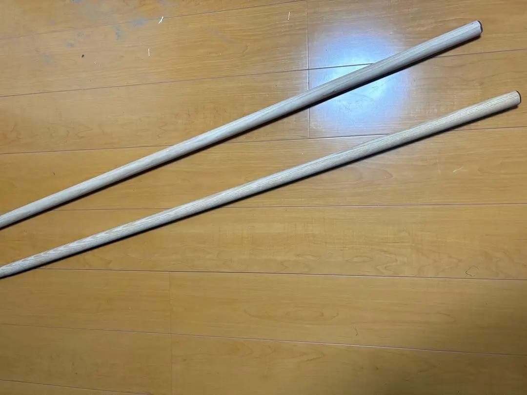 石見神楽　長錫杖2本　直接引取は値引き