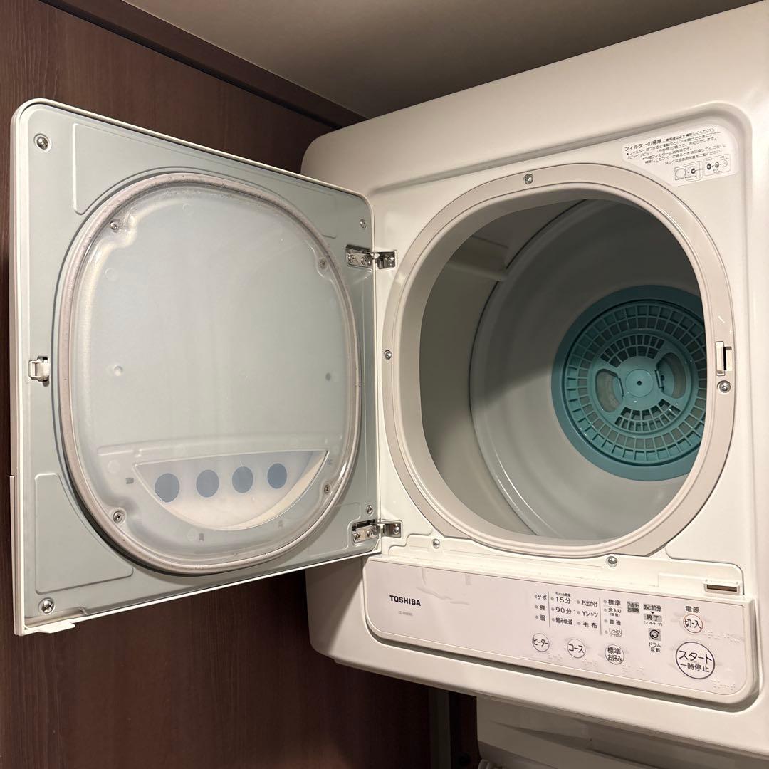 東芝 ED-608-W 衣類乾燥機 乾燥容量6kg