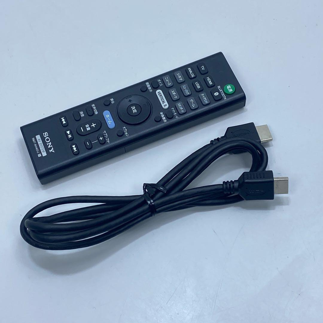 値下げ　美品　SONY ソニーサウンドバー　HT-X9000F