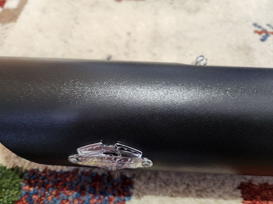 【ハーレー】 ソフテイル ツインスラッシュ スリップオン & 別売消音バッフル