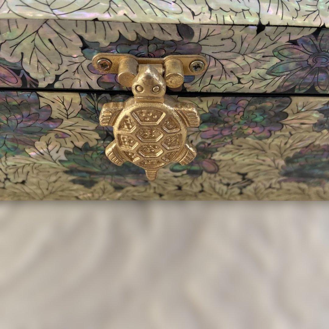 韓国 螺鈿細工 宝石箱 ジュエリーボックス